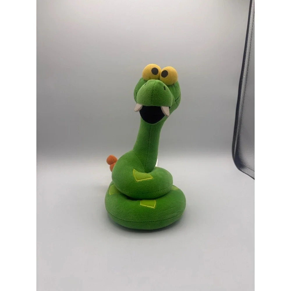 Disney Parks Toy Story Rattlesnake Plush Green Coiled Snake Toy 7 Inch